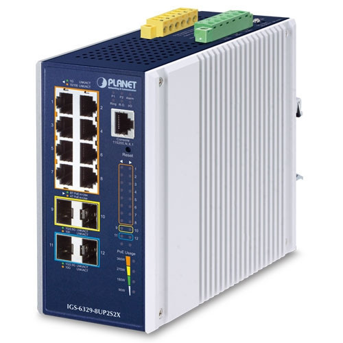Switch Industrial 4-puertos PoE AW-IHT-0500